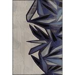 rugs modern Kristal Modern Temalı Desenli Dokuma Taban Halı ve Yıkanabilir Halı miravip9958, 75 x 240