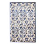 rugs modern Mavi Beyaz Blue Blanc Çini Desen Osmanlı Esintisi Dekoratif Halı 1716, 120 x 200