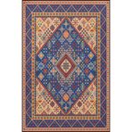 rugs modern Mavi Etnik Geometrik Kreatif Dekoratif Halı 4145, 100 x 250