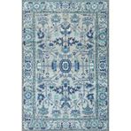 rugs modern Mavi Geleneksel Temalı Desenli Dokuma Taban Halı ve Yıkanabilir Halı aloha60, 75 x 240