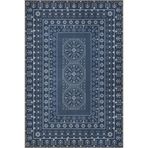 rugs modern Mavi Temalı Geleneksel Motif Etnik Desenli Vintage Dekoratif Halı 4533, 75 x 200