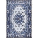 rugs modern Mavi Temalı Geleneksel Motif Etnik Desenli Vintage Dekoratif Halı 4543, 100 x 150