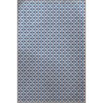 rugs modern Mavi Temalı Karma Geometrik Desenli Kreatif Modern Dekoratif Halı 3351, 100 x 250