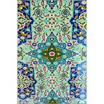 rugs modern Mavi Yıldızlı Desenli Dokuma Taban Halı ve Yıkanabilir Halı miravip10100, 120 x 200