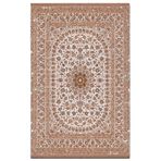 rugs modern Mira 2108 Vintage Eskitme Bej Ve Kahverengi Dokuma Taban Halı, 150 x 300