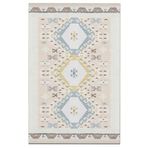 Rugs Modern mira 940 Bej Pastel Etnik Desenli Çok Renkli Dokuma Taban Halı - 120 x 180