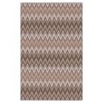 rugs modern Mira 948 Zigzag Kahverengi Bej Dokuma Taban Halı, 155 x 230