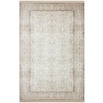 rugs modern Mira Ar White 2107 Vintage Doku Bej Açık Kahve Halı, 150 x 230