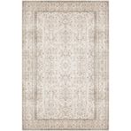 rugs modern Mira Ar White 2107 Vintage Doku Bej Açık Kahve Halı 80×150, 100 x 150