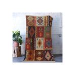 rugs modern Mira Çok Renkli Kare Geleneksel Motif Etnik Desenli Vintage Dekoratif Halı Mira 1613, 100 x 300