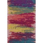 rugs modern Mira Çok Renkli Yağlı Boya Soyut Desen Dekoratif Halı Mira 1497, 80 x 150