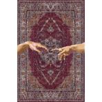 rugs modern Mira Eller Figürlü Vintage Dokuma Taban Dekoratif Halı Mira 1475, 80 x 240