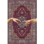 rugs modern Mira Eller Figürlü Vintage Dokuma Taban Dekoratif Halı Mira 1475, 80 x 300