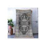 rugs modern Mira Gri Temalı Geleneksel Motif Etnik Desenli Vintage Dekoratif Halı Mira 1592, 100 x 300