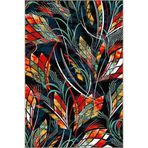 rugs modern Modern Floral Geometrik Temalı Desenli Dekoratif ve Yıkanabilir Halı miravip9314, 155 x 230