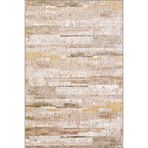 rugs modern Modern Jüpiter Çizgili Desenli Dokuma Taban Halı ve Yıkanabilir Halı miravip9914, 100 x 150