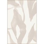 rugs modern Modern Kream Temalı Desenli Dokuma Taban ve Yıkanabilir Halı miravip9525, 150 x 300