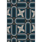 rugs modern Modern Temalı Desenli Dokuma Taban ve Yıkanabilir Halı miravip9539, 150 x 300