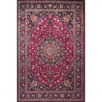 rugs modern Mor Renkli Desenli Geometrik Ve Geleneksel Modern Dekoratif Halı 4475, 150 x 150