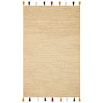 rugs modern Moroccan 9000 Renkli Püsküllü Bohomian Ve Modern Kilim, 75 x 150