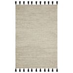 rugs modern Moroccan 9005 Siyah Püsküllü Kum Beji Bohomian Ve Modern Kilim, 150 x 230