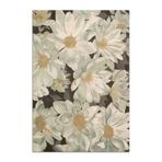rugs modern Papatya Desenli El Çizimi Görünüm Pastel Çok Renkli Dokuma Taban Dijital Baskılı Halı Mira 1408, 100 x 250