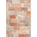 rugs modern Pembe Geometrik Motifli Desenli Modern Dekoratif Halı 4439, 100 x 150
