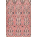 rugs modern Pembe Temalı Motifli Etnik Desenli Vintage Dekoratif Halı 5007, 100 x 300