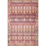 rugs modern Pembe Temalı Motifli Etnik Figür Desenli Vintage Dekoratif Halı 3926, 100 x 200