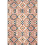 rugs modern Pink Geometrik Desenli Dekoratif ve Dokuma Taban Yıkanabilir Halı miravip8879, 75 x 300