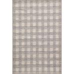 rugs modern Pofidik Temalı Kareli Kahverengi Dekoratif Halı ve Yıkanabilir Halı miravip9665, 100 x 200