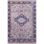 rugs modern Pudra Lacivert Temalı Geleneksel Motif Etnik Desenli Kreatif Vintage Dekoratif Halı 2465, 100 x 300