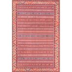 rugs modern Red Coloring Lineer Traditional Dekoratif Halı ve Yıkanabilir Halı miravip9617, 75 x 200