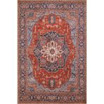 rugs modern Red Coloring Traditional Dekoratif Halı ve Yıkanabilir Halı miravip9616, 155 x 230