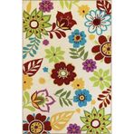 rugs modern Renkli Floral Karışık Desenli Dokuma Taban Halı 3777, 100 x 200