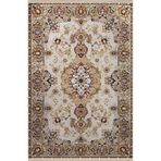 rugs modern Sarı Bej Ton Geleneksel Motif Etnik Desenli Vintage Dekoratif Halı 2477, 80 x 200