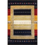 rugs modern Sarı Kırmızı Çizgili Geometrik Desenli Dokuma Taban Halı 4126, 100 x 250