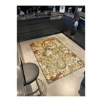 rugs modern Sarı Renkli Etnik Desenli Dekoratif Dokuma Taban Halı miravip521, 100 x 300