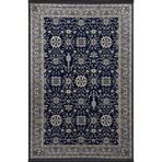 rugs modern Siyah Gri Temalı Geleneksel Motif Etnik Desenli Kreatif Vintage Dekoratif Halı 2398, 140 x 200