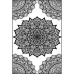rugs modern Siyah Yıldızlı Desen Dokuma Taban Halı ve Yıkanabilir Halı miravip10497, 155 x 230