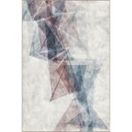 rugs modern Soft Geometrik Desenli Dokuma Taban Halı Ve Yıkanabilir Halı Miravip10165, 100 x 100