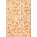 rugs modern Turuncu Çiçekli Floral Modern Dekoratif Halı miravip210, 120 x 200
