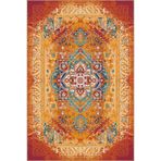 rugs modern Turuncu Geleneksel Desenli Dokuma Taban Halı ve Yıkanabilir Halı miravip10082, 75 x 150