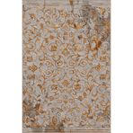 rugs modern Turuncu Gri Temalı Geleneksel Motif Etnik Desenli Vintage Dekoratif Halı 4920, 100 x 200