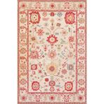 rugs modern Turuncu Renkli Botanik Desenli Dokuma Taban Halı ve Yıkanabilir Halı aloha103, 120 x 200