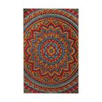 rugs modern Turuncu Temalı Geleneksel Motif Etnik Desenli Vintage Dekoratif Halı 5269, 155 x 230
