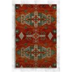 rugs modern Turuncu Temalı Geleneksel Motif Etnik Desenli Vintage Dekoratif Halı 5311, 75 x 150