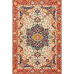rugs modern Turuncu Yıldızlı Geleneksel Desenli Kreatif Dokuma Taban Halı miravip128, 100 x 250