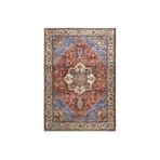 rugs modern Vintage Tema Etnik Kırmızı Desenli Dokuma Taban Dijital Baskılı Halı Mira 1384, 120 x 200