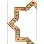 rugs modern Yıldız Dokuma Taban Halı ve Yıkanabilir Halı miravip10345, 75 x 240